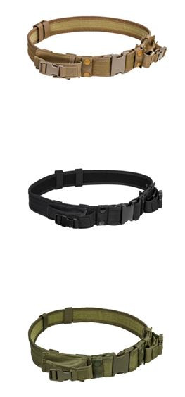 Vism Tactical Adjustable Duty Belt w 2 Magazine Pouches