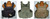 Fox Vital Tactical MOLLE Plate Carrier Vest
