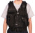  Military Style Mach-1 AR Tactical Mesh Assault Vest w Belt - SWAT BLACK