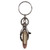 Super Deluxe Bullet Key Ring With Clasp ASSORTED