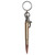 Super Deluxe Bullet Key Ring With Clasp ASSORTED