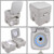 5 Gallon 20L Portable Survival/Camping Flush Toilet