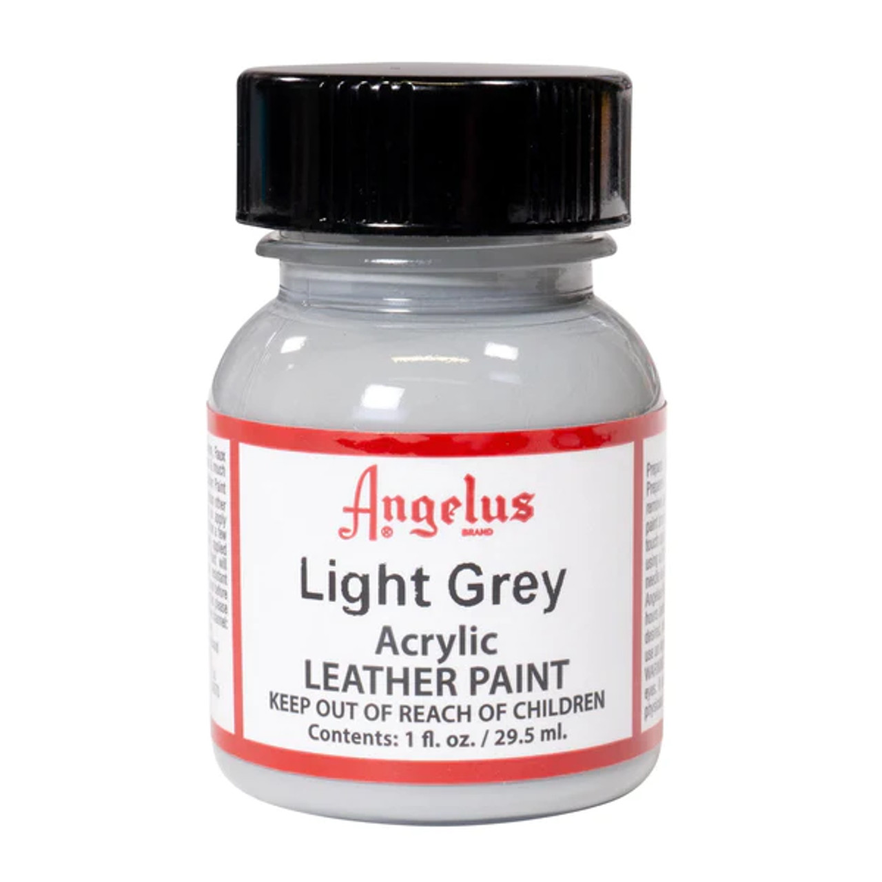 Angelus Acrylic Leather Paint - Grey, 1 oz