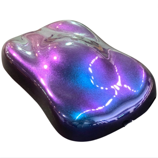 Ghost Chameleon - Azure/Purple/Cyan - SolarColorDust.com