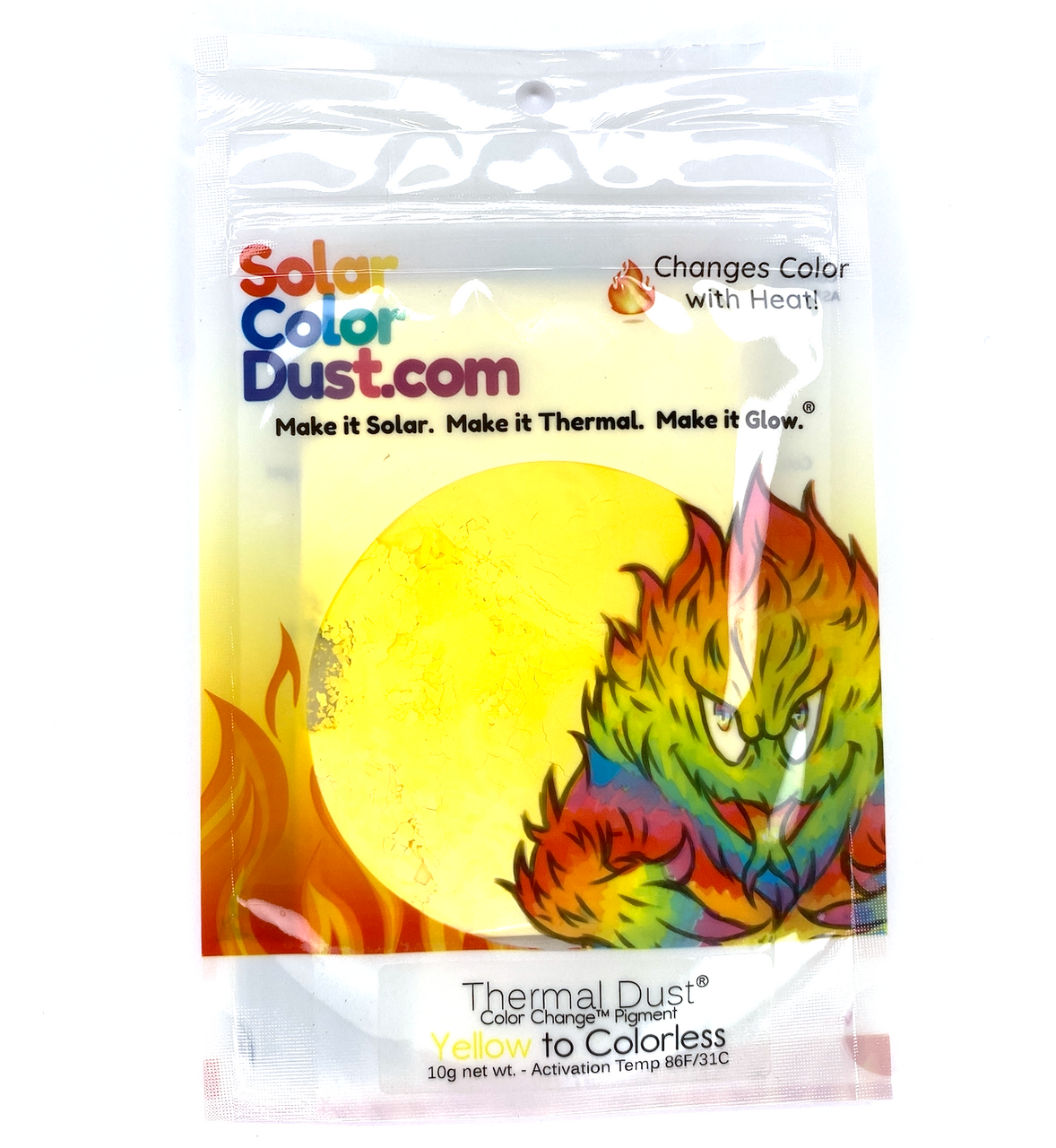 China high temperature color to colorless thermochromic pigment
