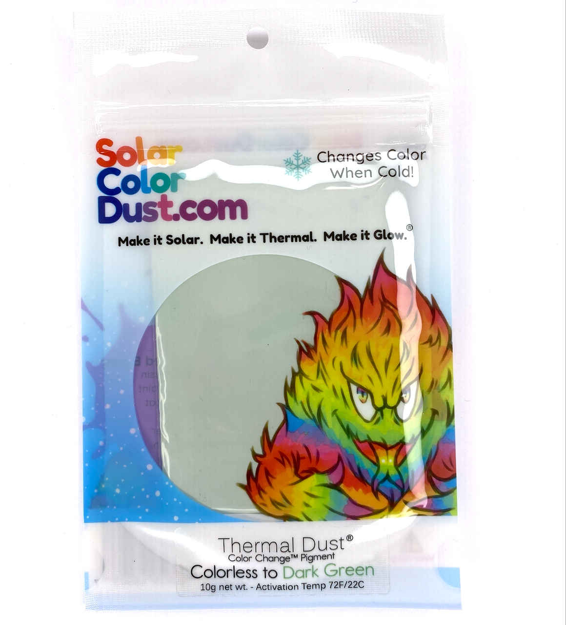 Triple Thermal Dust® - Dark Green/Cyan/Coral 