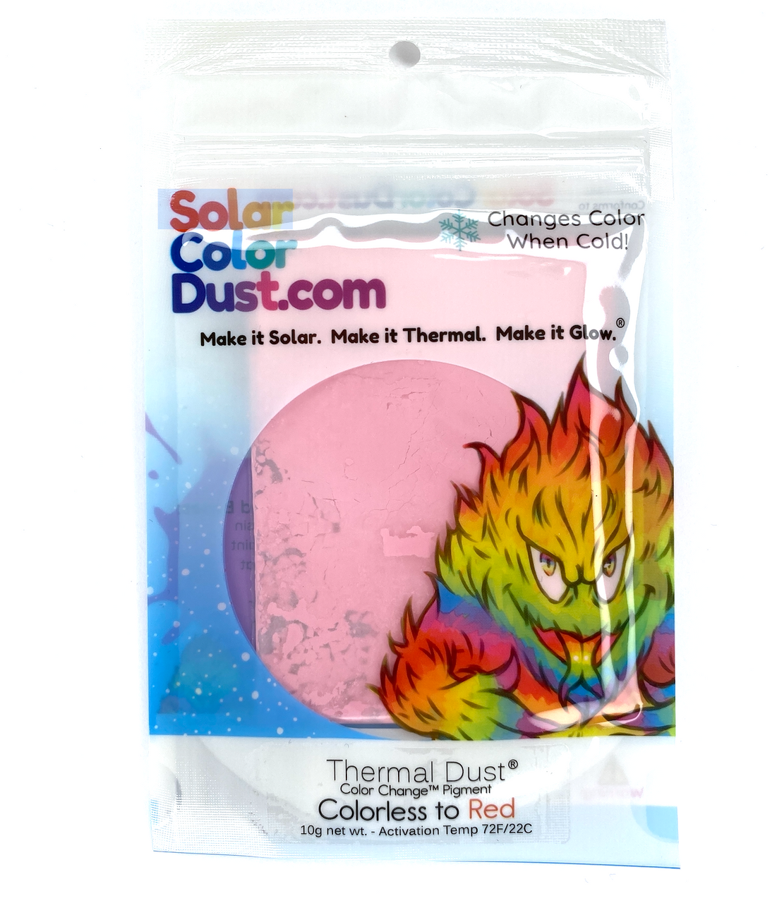 Thermochromic Pigment Powder for Nail Art - China Temperature