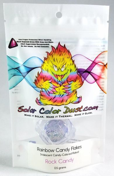 Rainbow Candy Flakes - Rock Candy