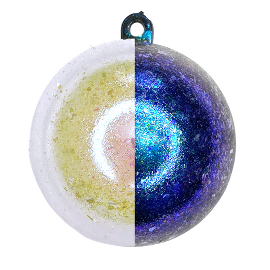 Illumiflakes - Iridescent, Pearlescent, Opal Flakes for Resin, Nail Art, Tumblers, Slime, and more! Apply to Black for a Vivid Color Shift