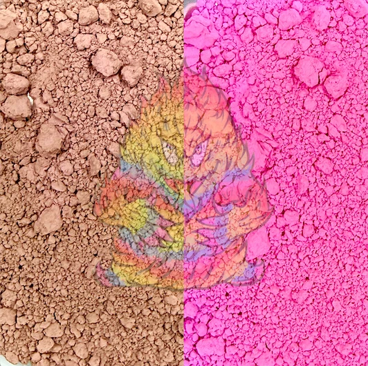 Ultra Thermal Dust® 86ºF - Cocoa to Hot Pink - Heat Sensitive - Color Change® Pigment