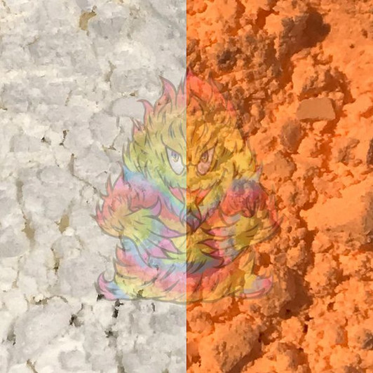 Solar Color Dust - Photochromic UV Color Change Pigment - Changes Color in Sunlight! White to Orange