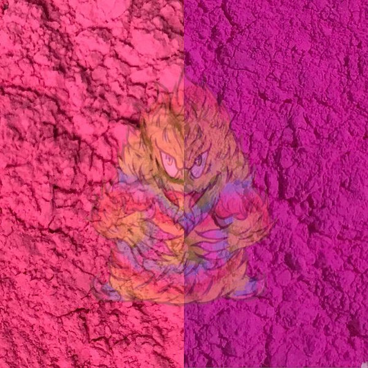 Solar Color Dust® - Photochromic UV Color Change® Pigment - Changes Color in Sunlight! Hot Pink to Violet