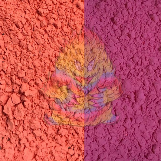 Solar Color Dust® - Photochromic UV Color Change® Pigment - Changes Color in Sunlight! Peach to Violet