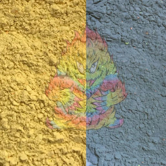 Solar Color Dust® - Photochromic UV Color Change® Pigment - Changes Color in Sunlight! Yellow to Blue