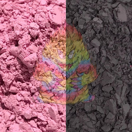 Thermal Dust 72F - Thermochromic Cold Activated Color Change Pigment - Changes Color by Temperature! Pink to Black
