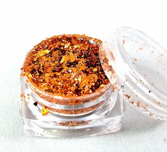 Metallic Flakes - Orange Metallic Flakes - Orange