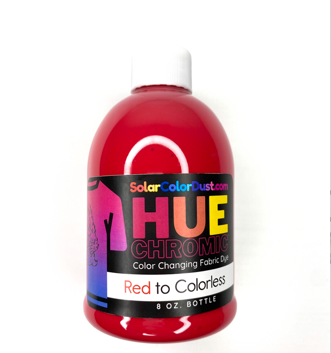 Hue Chromic® Fabric Dye - Red to Colorless