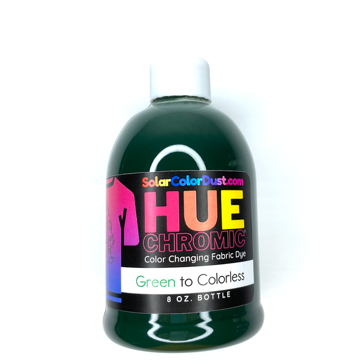 Hue Chromic® Fabric Dye -  Green to Colorless