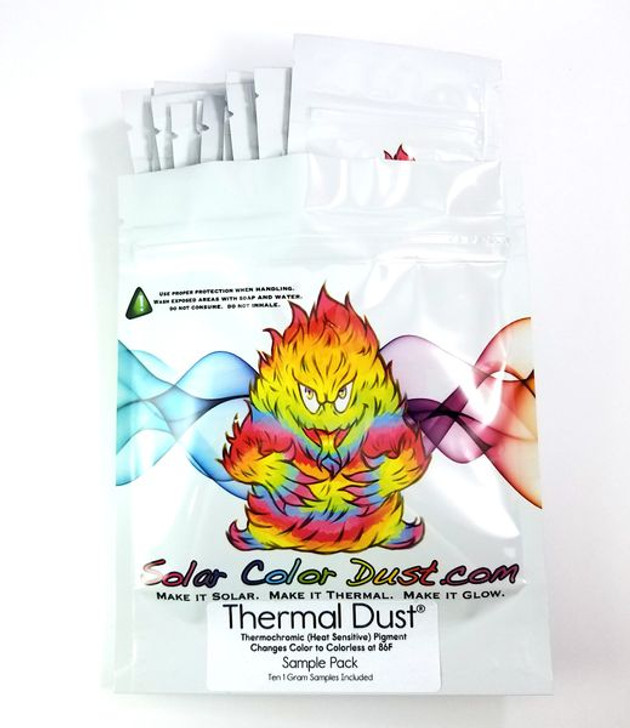Thermal Dust 86ºF - Sample Pack! - Heat Activated - Color to