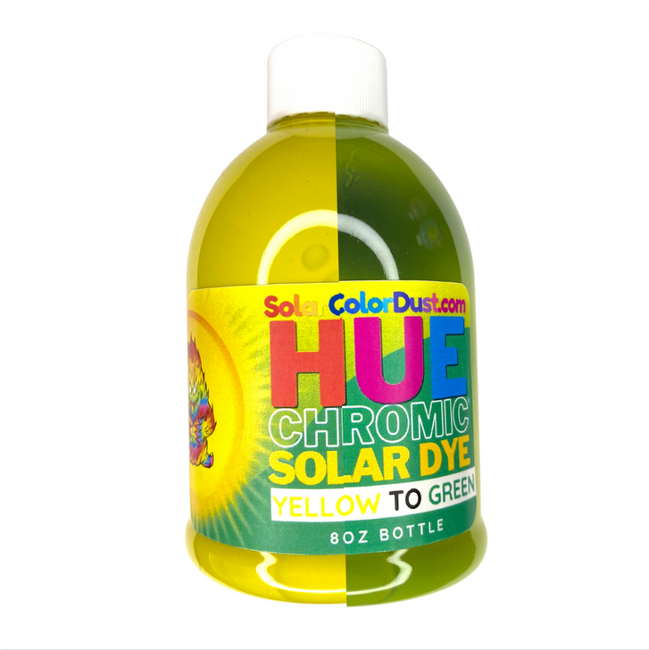 Hue Chromic® Solar Dye - UV Fabric Dye - Changes Color in Sunlight
