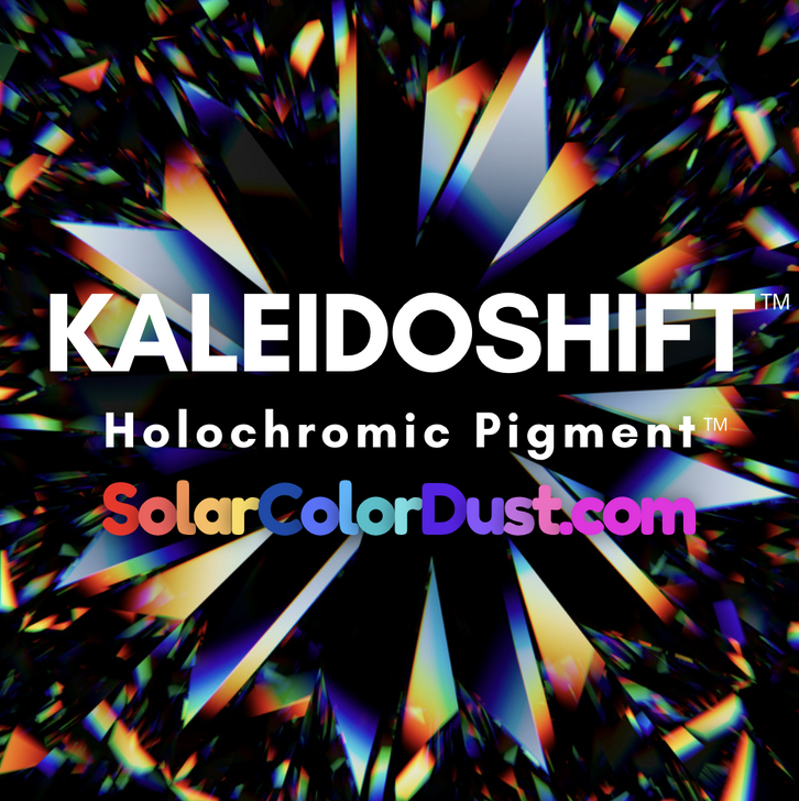 Kaleidoshift Color Shifting Holographic Chrome Powder Pigment for Resin, Nail Powder, Tumblers, Custom Shoe Paint, and More