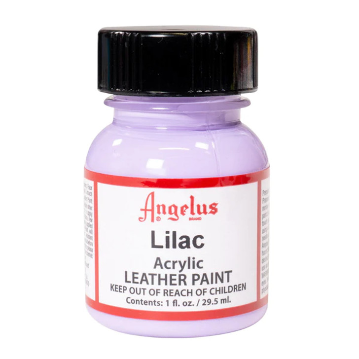 Lilac Purple Leather Shoe Paint