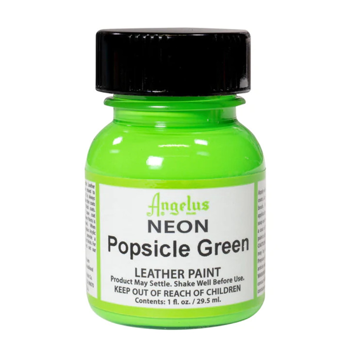 Neon green shoe paint clearance