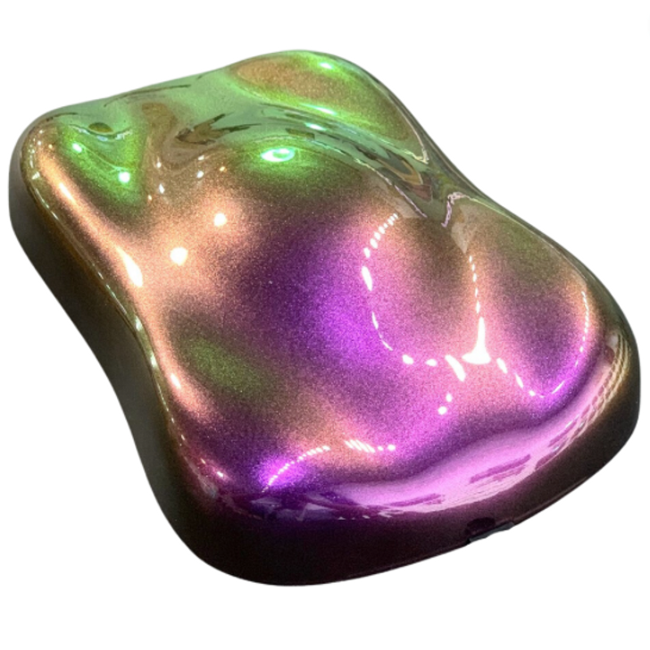 Ghost Chameleon - Iridescent Color Shifting Mica Powder Pigment - Magenta/Golden/Brown - for resin, nails, polymer clay, shoe paint, and more