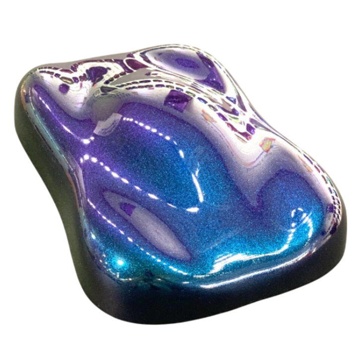 Ghost Chameleon - Iridescent Color Shifting Mica Powder Pigment - Blue/Green/Purple - for resin, nails, polymer clay, shoe paint, and more