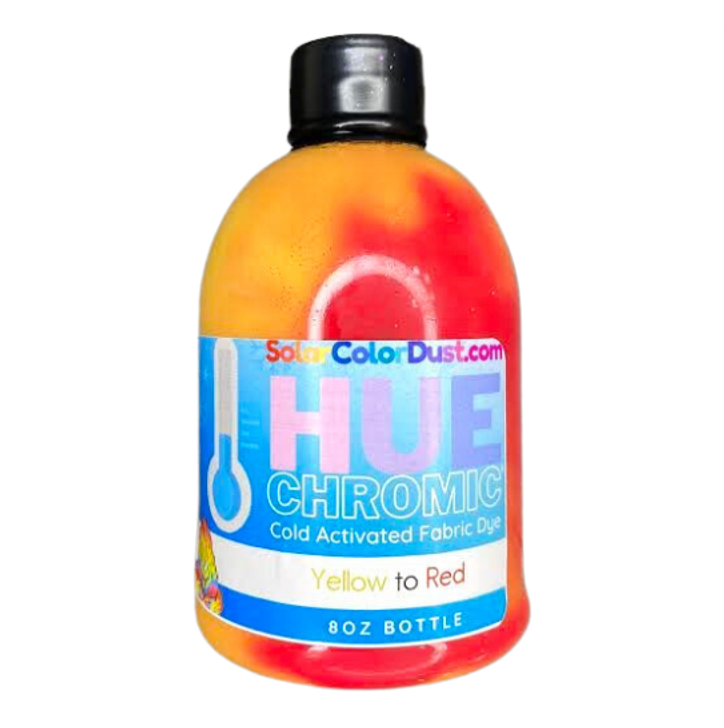 Cold Activated Hue Chromic® Fabric Dye 72F - Yellow to Red