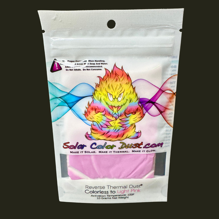 Reverse Thermal Dust® - Colorless to Light Pink (Activation Temp