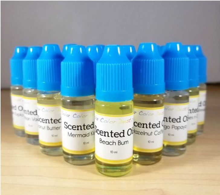 Scented oils, the perfect addition to many projects