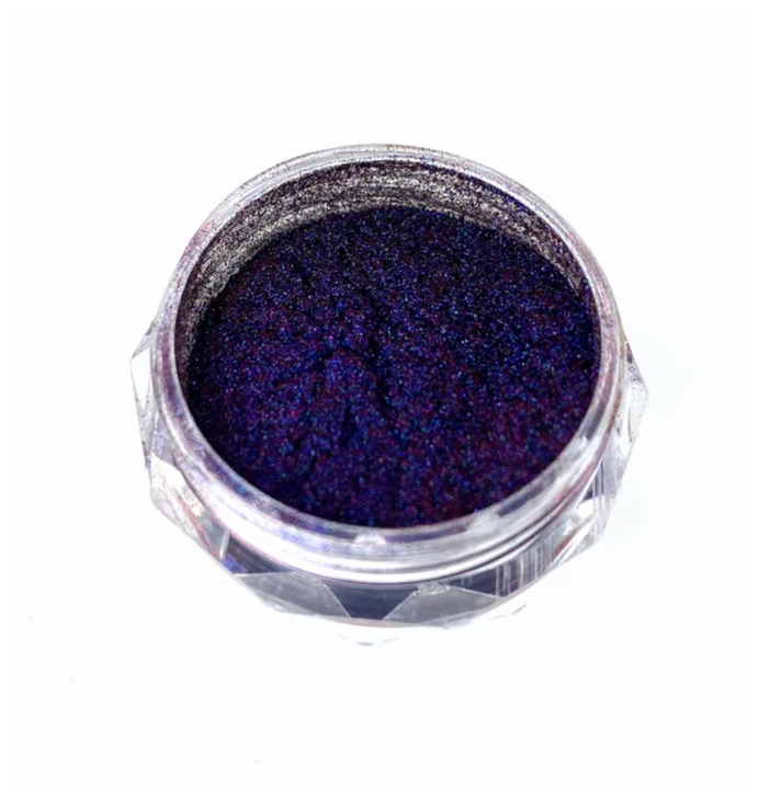 Dark Chrome Pigment, Black/Purple Chrome Color Shift