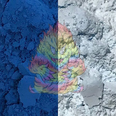 画材 Solar Color Dust Thermal Dust® 86ºF - Black to Colorless - Heat Sensitive