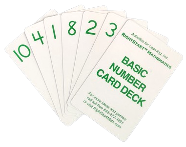 Card Deck - Basic - RightStart™ Mathematics by Activities for Learning