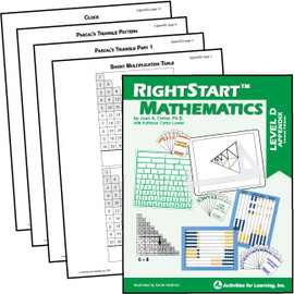 RightStart™ Mathematics Level D Appendix Pages Second Edition - Gently Used - While quantities last (includes 30% discount)