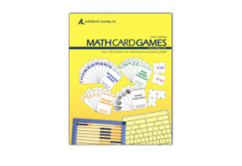 Math Card Games, 5th Edition - Gently Used - While quantities last (includes *30%* discount)