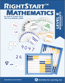 RightStart™ Mathematics Level B Worksheets Second Edition - Gently Used - While quantities last (includes 30% discount)