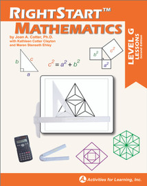 RightStart™ Mathematics Level G Lessons Second Edition - Gently Used - While quantities last (includes 30% discount)