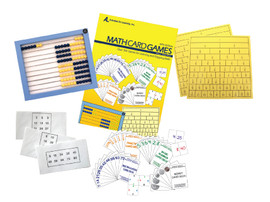 Math Card Games Kit - Gently Used - SPANISH Version - While quantities last (includes 20% discount)
