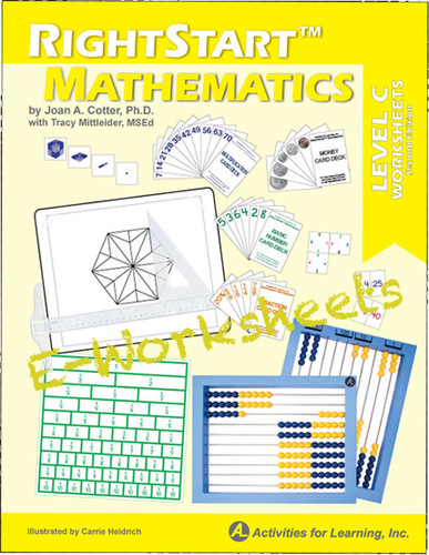 RightStart™ Mathematics Level C E-Worksheets Second Edition