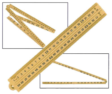EAI Education Folding Meter Stick - Set of 5