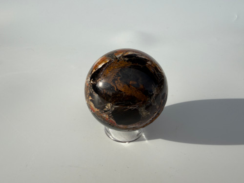 Biggs flame Jasper sphere
