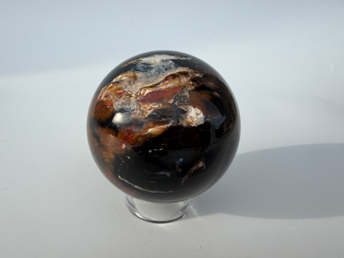 Biggs flame jasper sphere