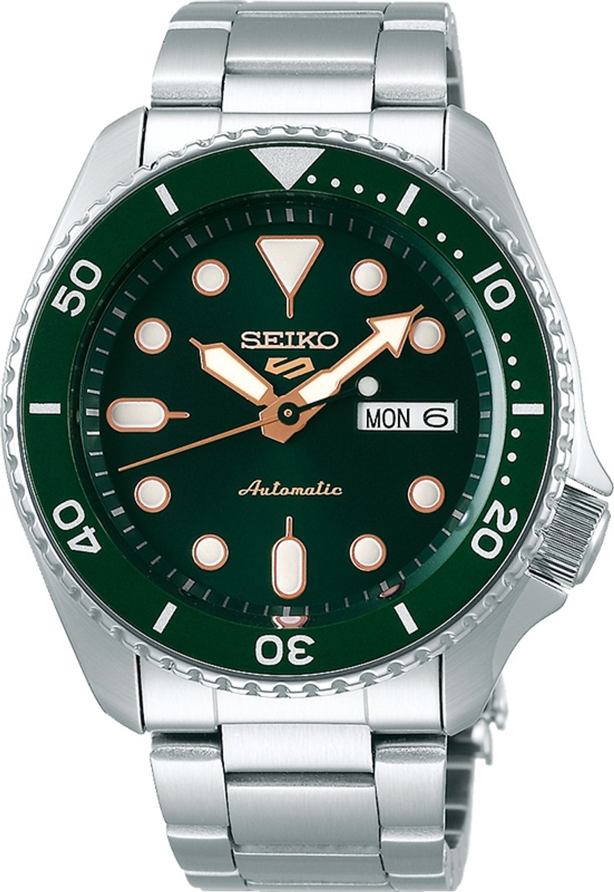 Seiko 5 Sports Automatic Green Dial Watch SRPD63K SRPD63K1