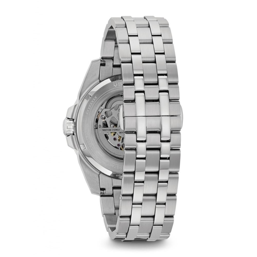 Bulova Classic Automatic Collection Skeleton Dial Mens Watch 96A187