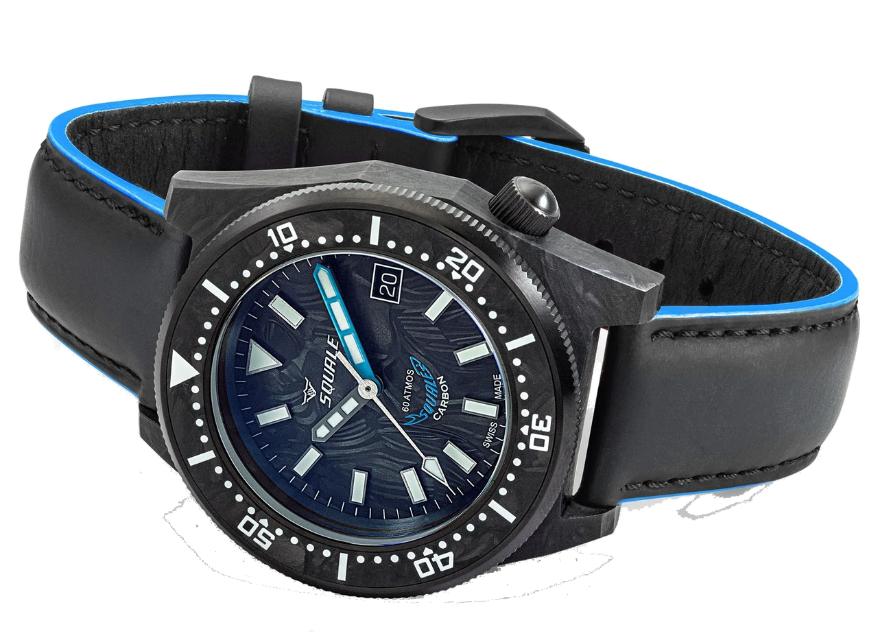 Squale T-183 600m Professional Divers Mens Watch T-183AFCBL.RLBL