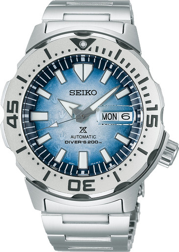 Seiko Save The Ocean Antarctica Monster Mens Watch SRPG57K SRPG57K1