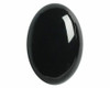 Oval 16 x 12mm High-Dome Black Onyx Cabochon Stone, Sold By each | 77793