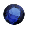 Lab-Created Blue Spinel 5mm Round Faceted Stone, S |Sold by Each | 88575 |Bulk Prc Avlb